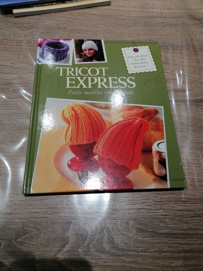 Livre tricot express petits modèles simplissimes - photo numéro 1