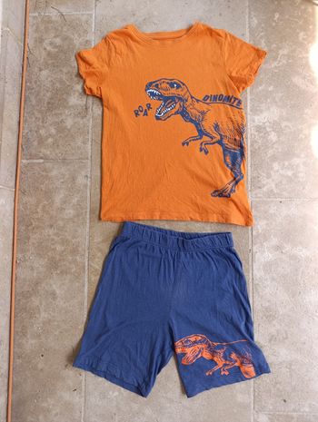 Pyjama dinausore été garçon