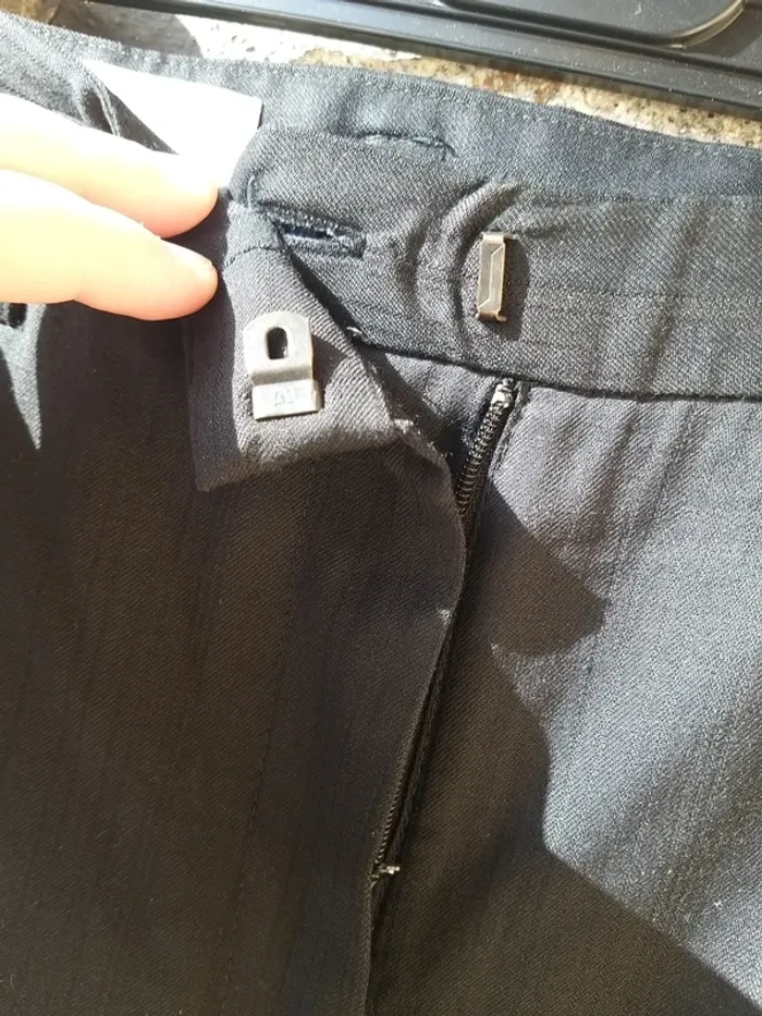Pantalon femme noir droit - photo numéro 5