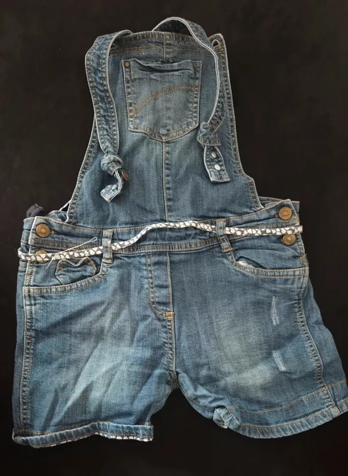Short salopette T.12 ans