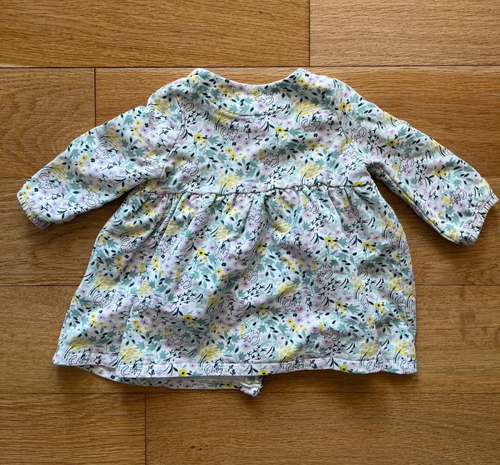 🌸 Robe manches longues DPAM – 9 mois – 100% coton 🌸 - photo numéro 4