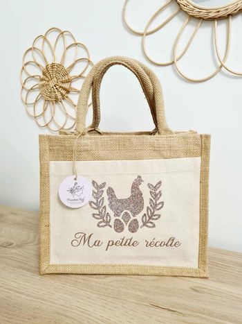 Petit cabas personnalisé