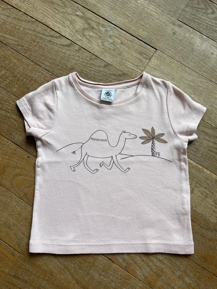 Tee-shirt rose Petit Bateau 3 ans