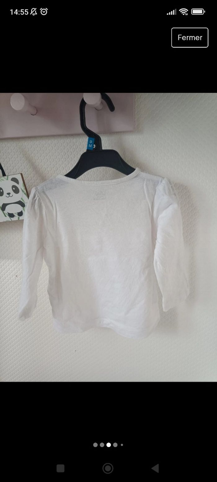 T-shirt manches longues fille - photo numéro 4