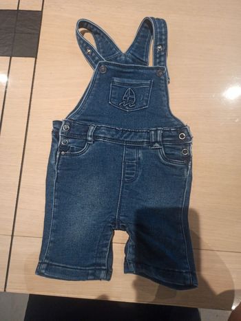 Salopette short