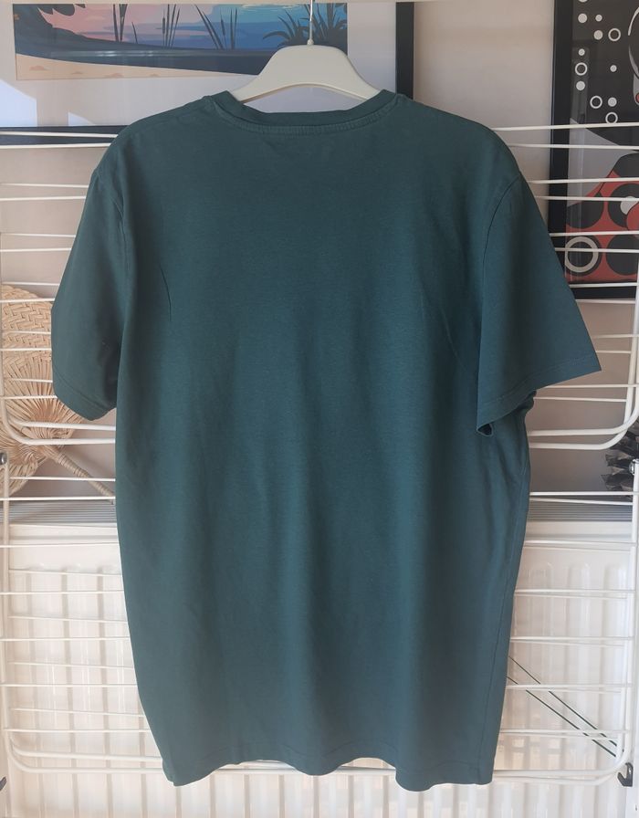 Lot de 3 t-shirts Celio, vert, bordeaux & taupe, taille: M - photo numéro 2