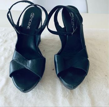 Sandales compensées 