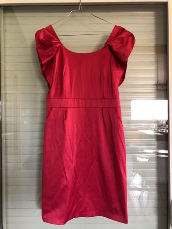 Robe de soirée naf naf rose fuschia