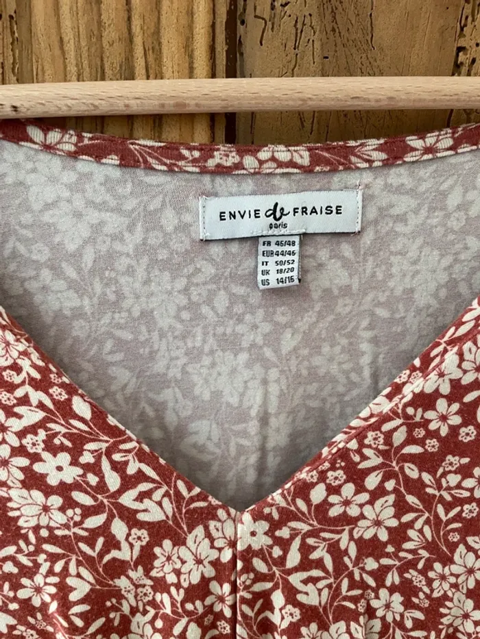 Blouse grossesse envie de fraise t 46 - photo numéro 2