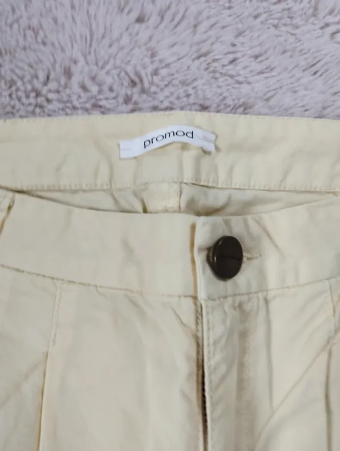 Pantalon chino jaune Promod 34 - photo numéro 6