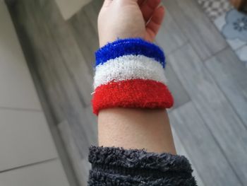 Manchette drapeau Français