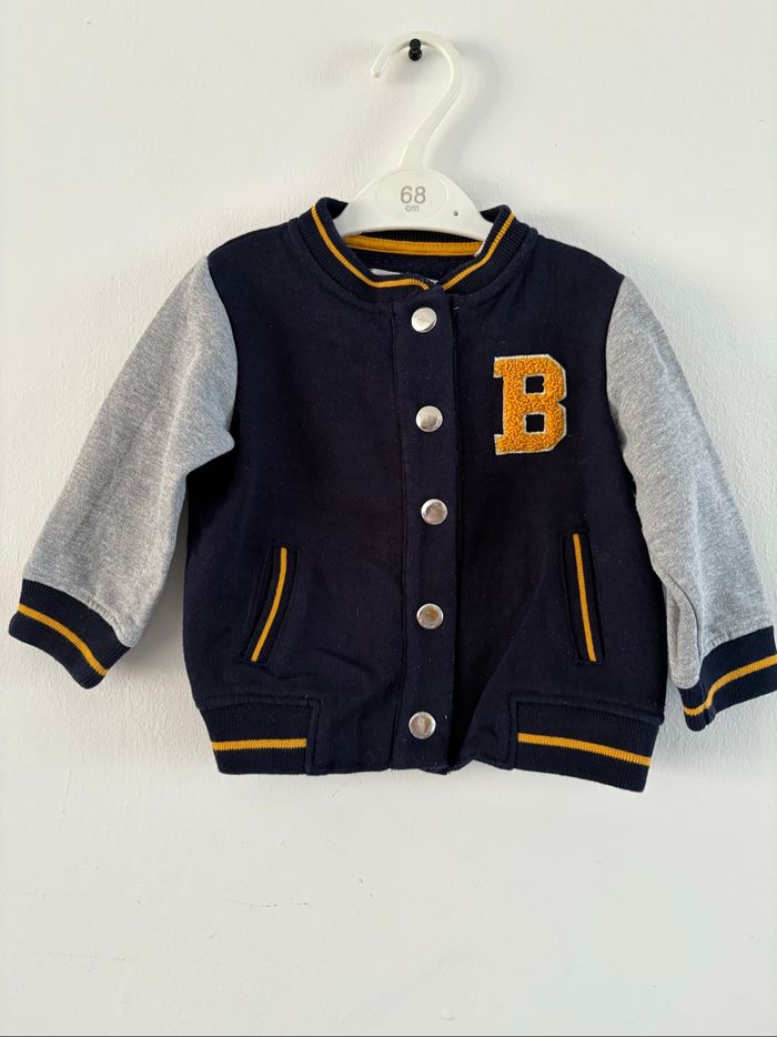 Veste t 12 mois bleu marine