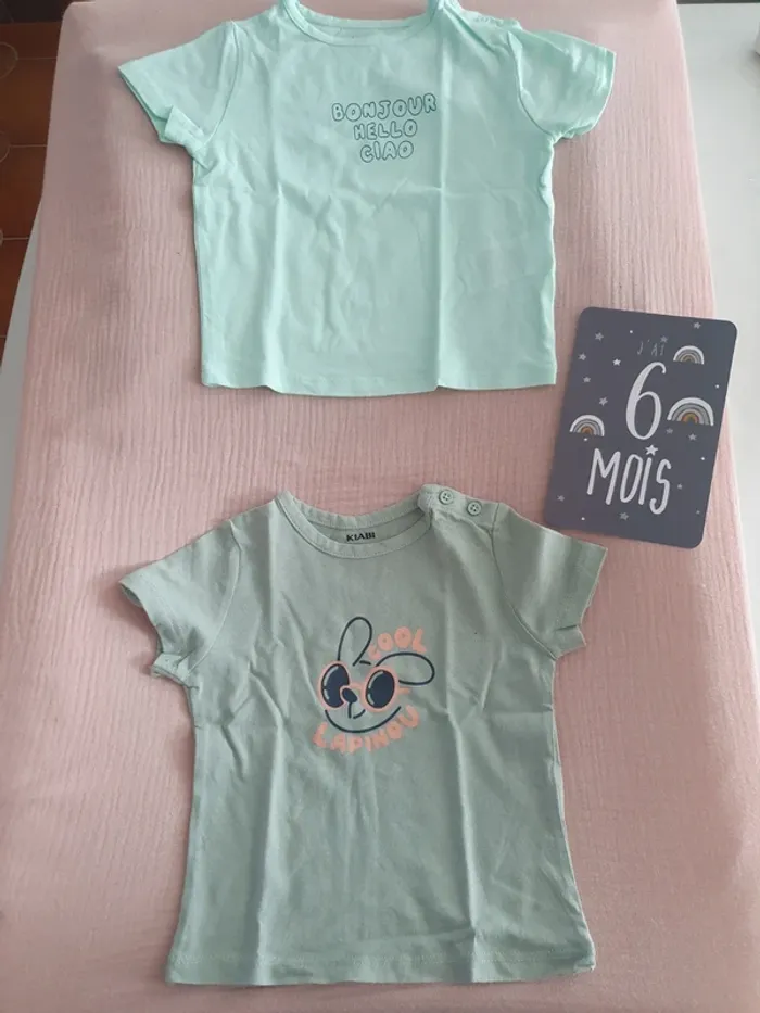 Lot de 2 t-shirts