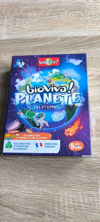 Bioviva planète ciel et espace jeu de société