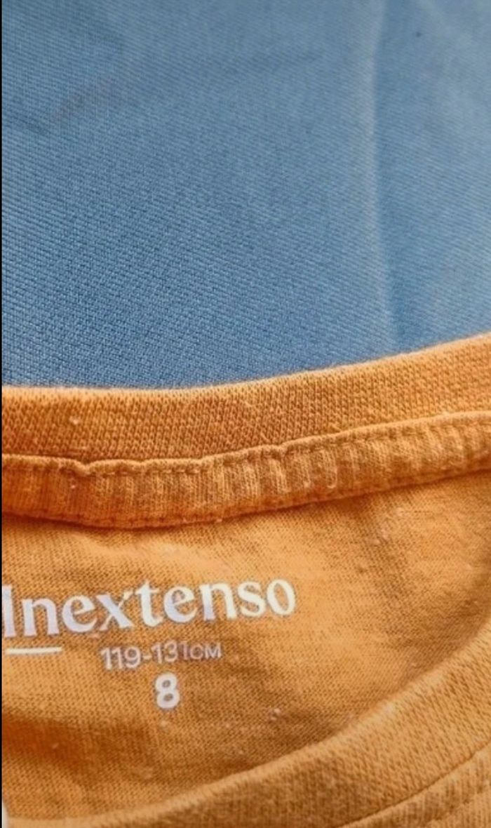 T-shirt manches longues moutarde - photo numéro 4