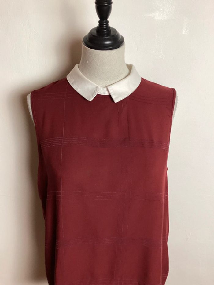 Blouse bordeaux Karl Marc John 38 - photo numéro 2