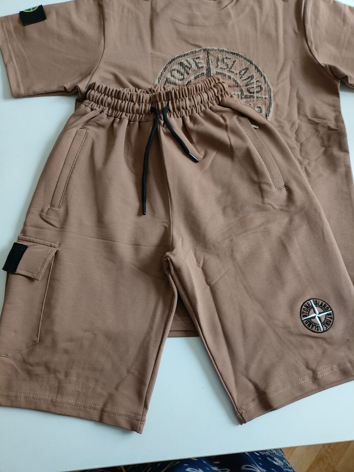 Ensemble garçon t-shirt short neuf 16 ans - photo numéro 4