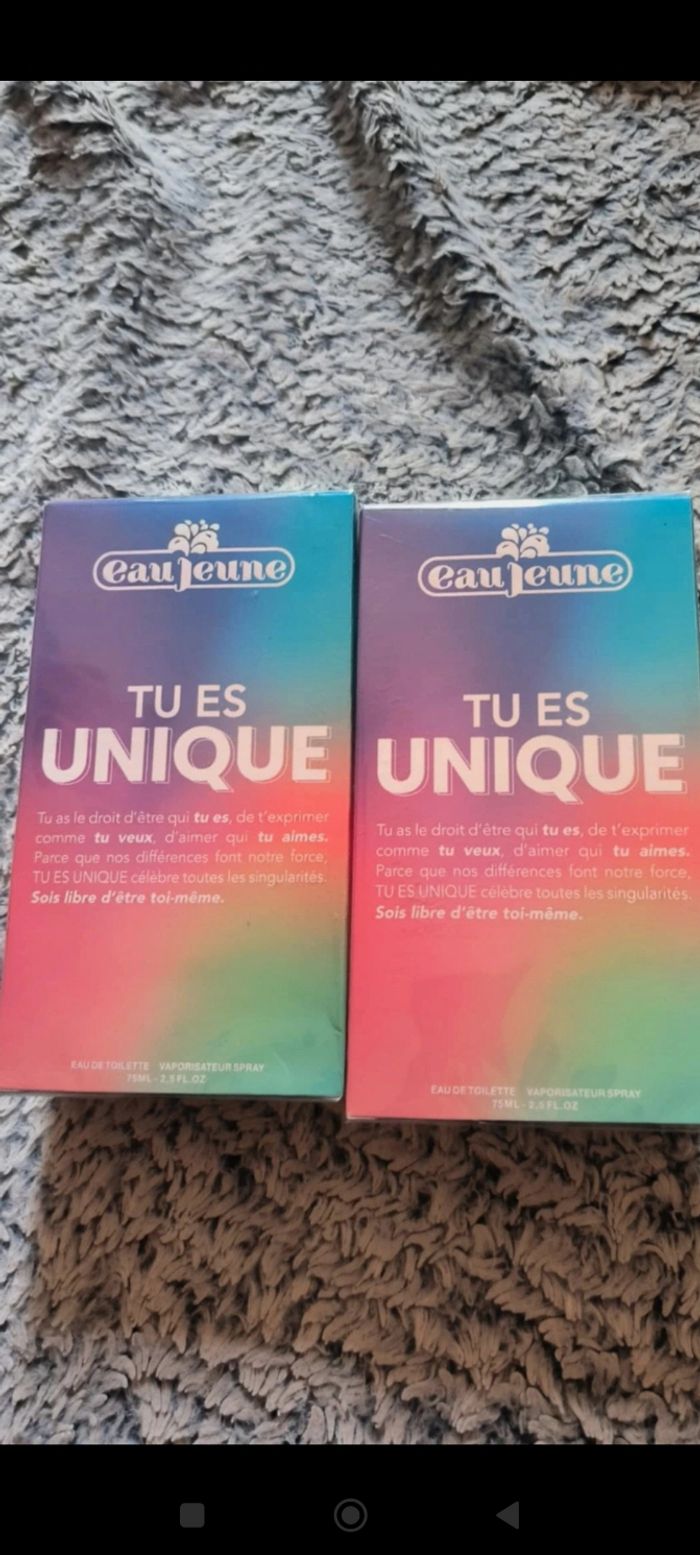 Lot de 2 parfums eau jeune