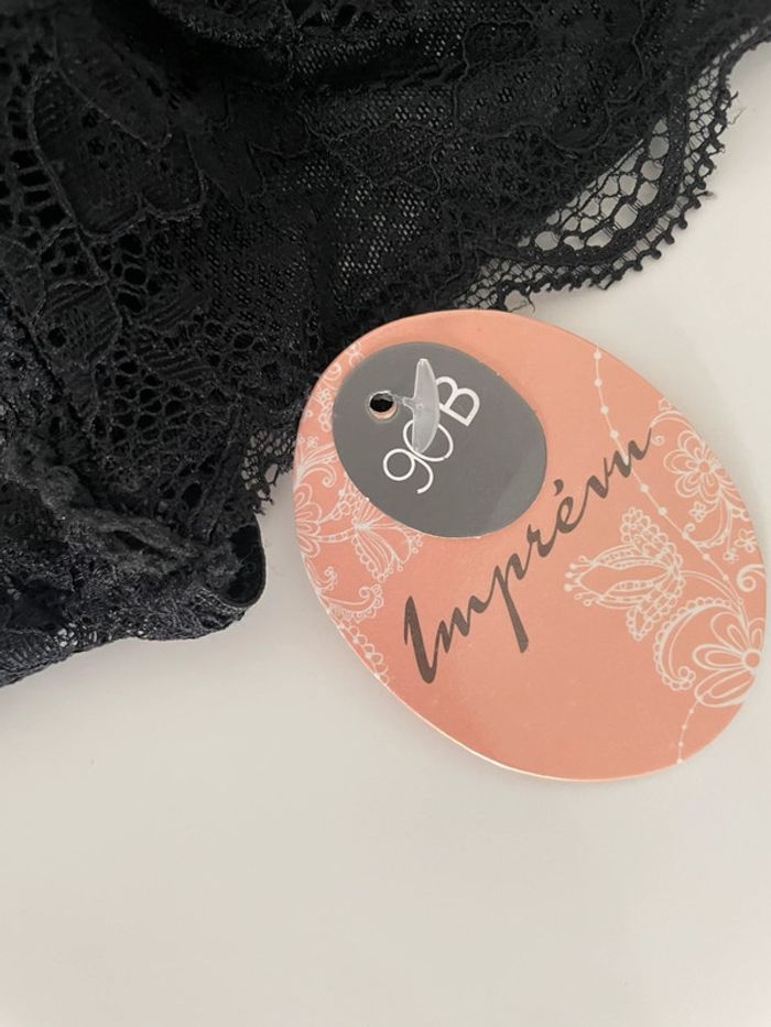 Brassière en dentelle noire 90B - photo numéro 3
