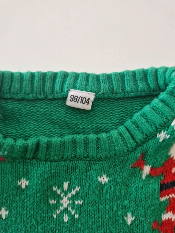 Superbe pull de Noël 98 / 104 cm - photo numéro 2