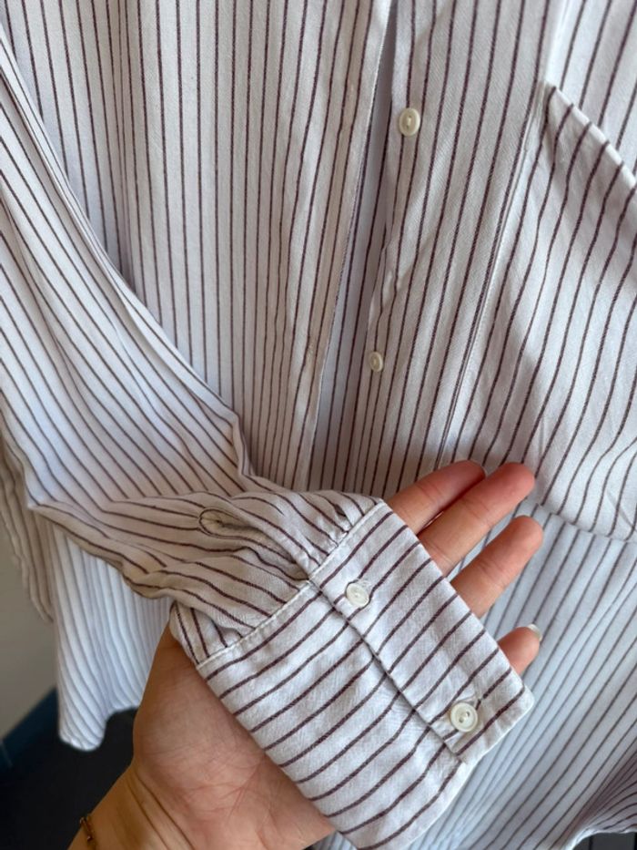 Chemise à rayures Bershka - photo numéro 7