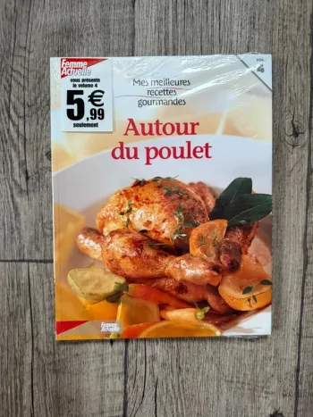 Livre de recettes autour du poulet