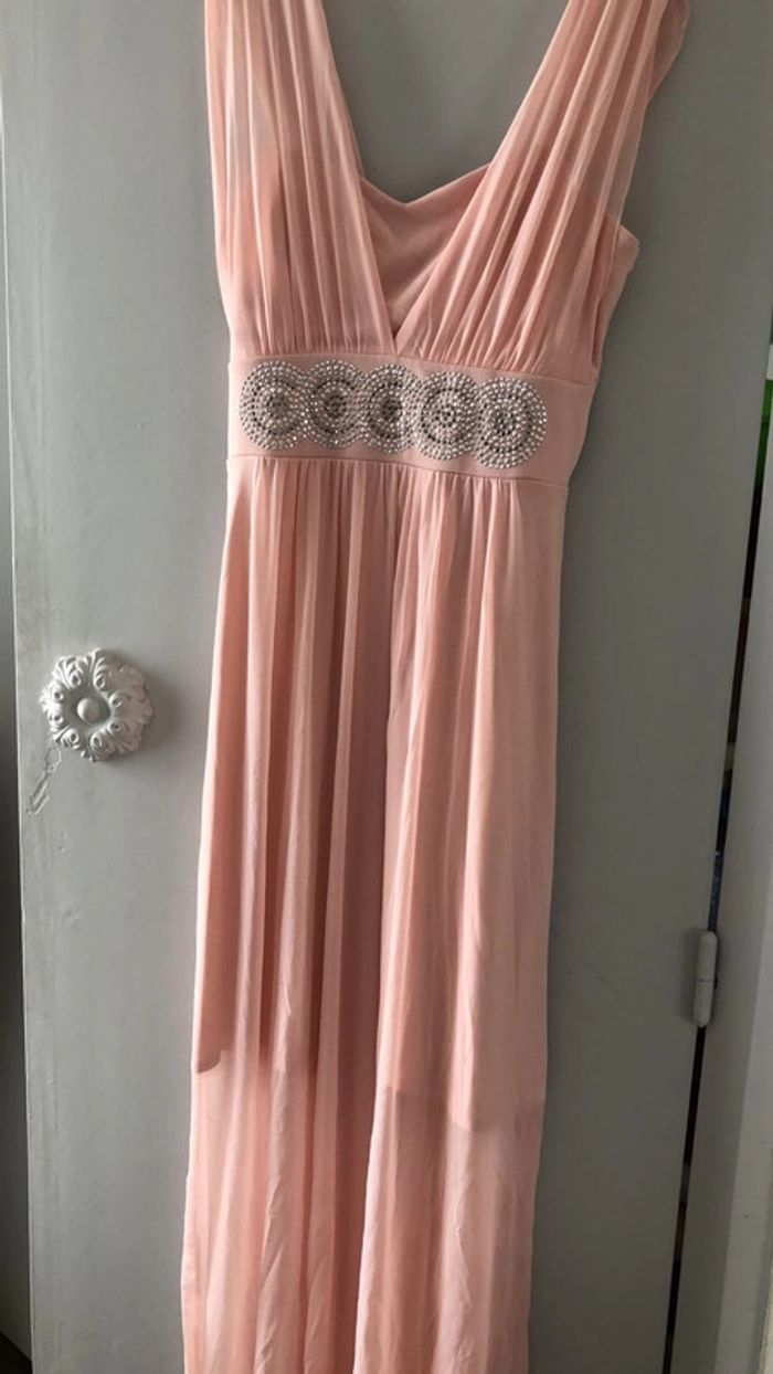 Robe rose poudrée - photo numéro 2