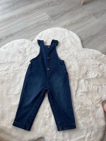 Salopette bébé fille jean 18 mois