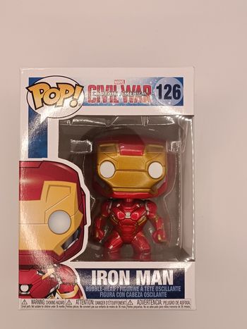 Pop : marvel Civil war 123 - Iron Man