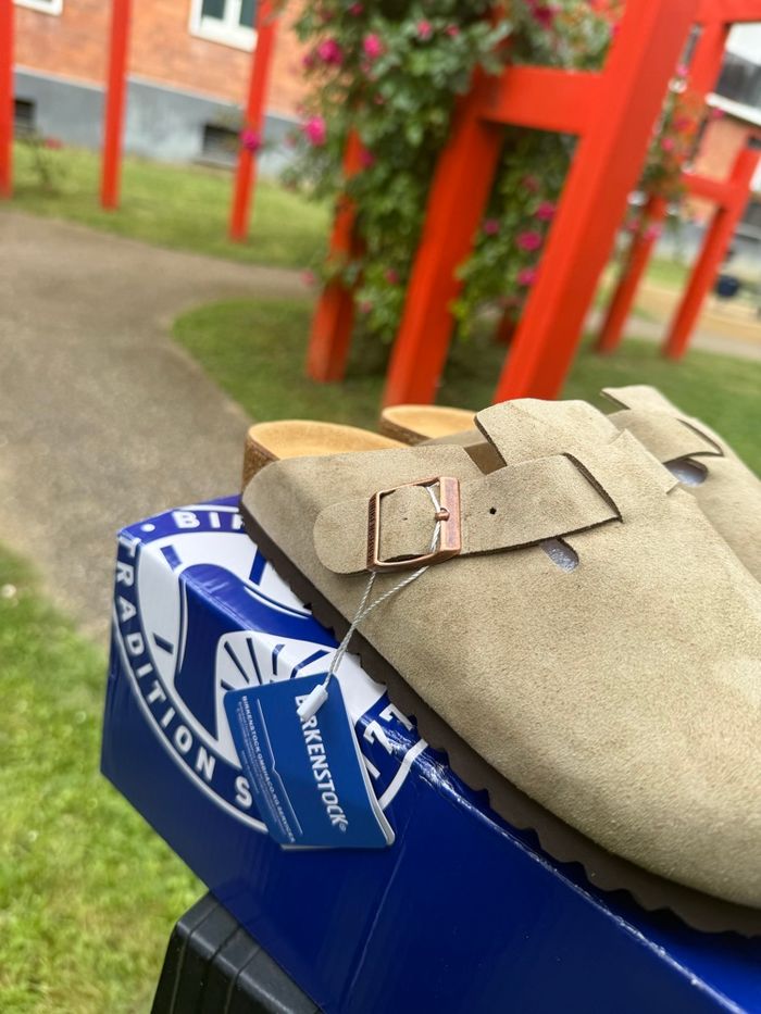 Birkenstock Boston taupe | beige - photo numéro 6