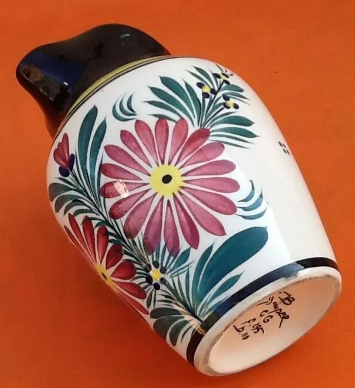 Pichet Faïence HB Quimper Décor floral - photo numéro 7