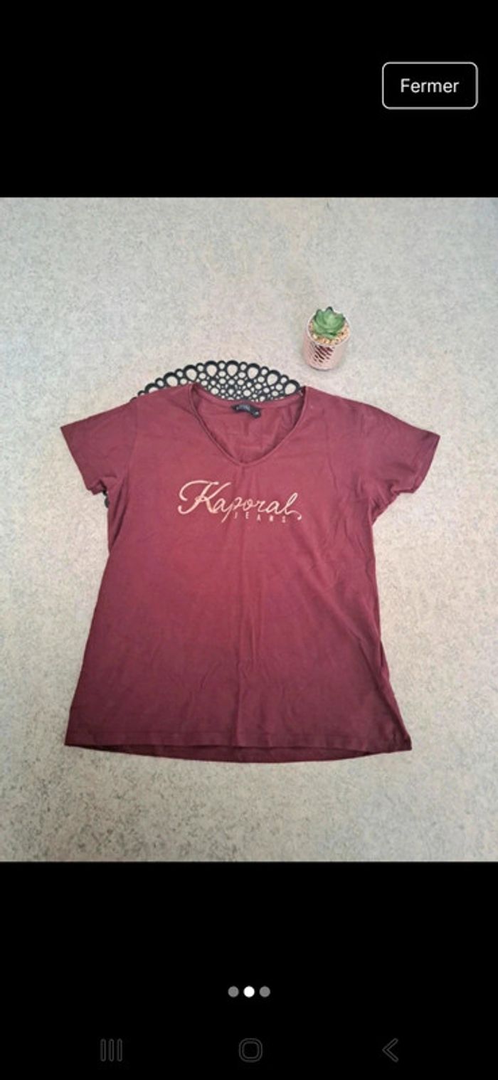 Tee Shirt Kaporal Taille M - photo numéro 2