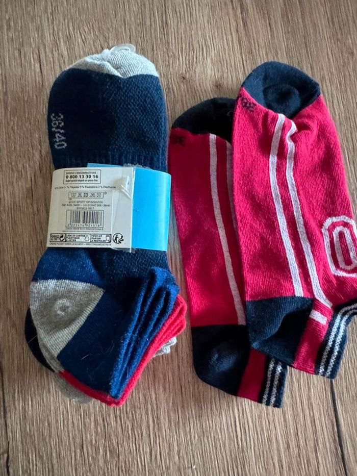4 paires de chaussettes pointure 36-40 neuves avec étiquette - photo numéro 5