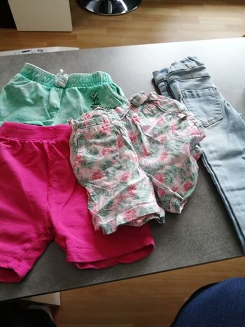 Lot de short et pantalon