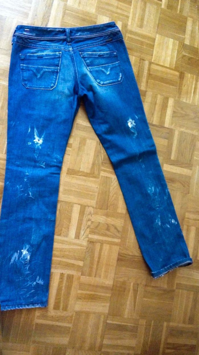 Jean's  Diesel W27-L34 effet use - photo numéro 3