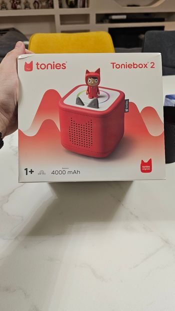 Toniebox 2 Rouge neuve avec facture.