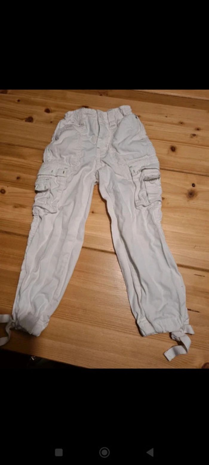 Cargo blanc ltdc 3 ans - photo numéro 3