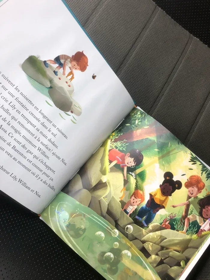 livre hachette jeunesse les créatures fantastiques de Brocéliande - photo numéro 2