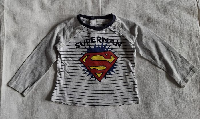 Tee-shirt superman bébé 12mois