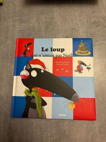 Livre mes grands albums, le loup qui n’aimait pas Noël