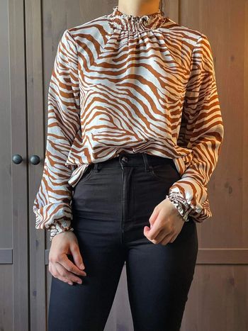 Chemise VILA zèbre