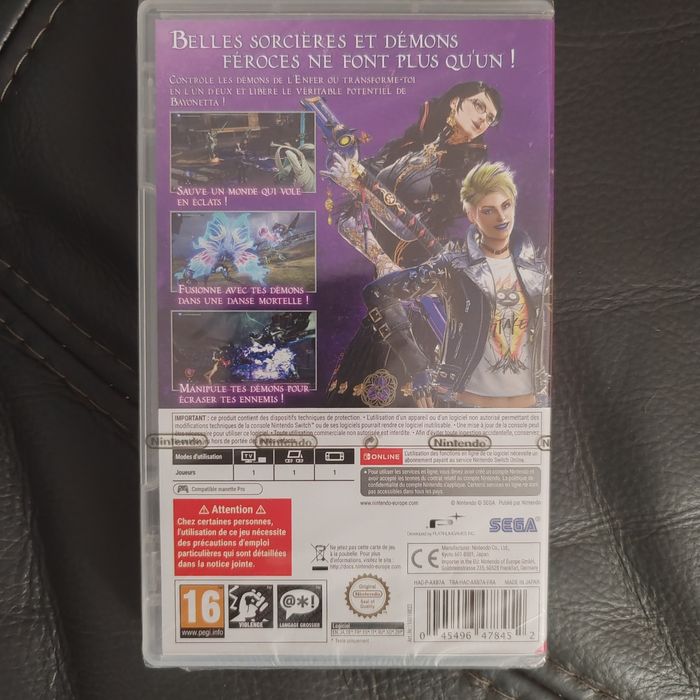 🎮 Jeu Bayonetta 3 Nintendo Switch (neuf sous cellophane d'origine) 🎮 - photo numéro 2