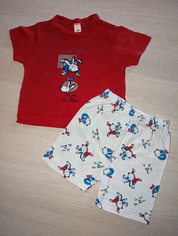 Ensemble short bébé garçon