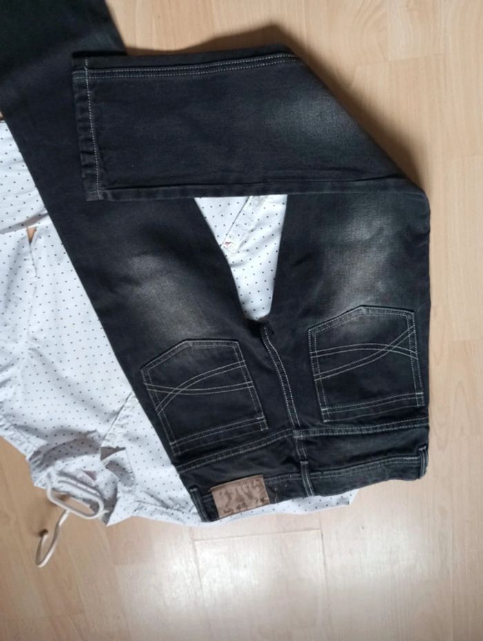 Beau jeans effet used 10 ans 🍀 Gémo 🍀 neuf - photo numéro 6