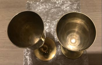 Coupe de mariage ou de baptême /communion en laiton dévisable