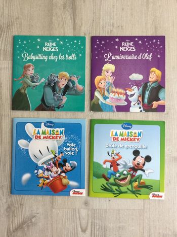 4 livres enfants