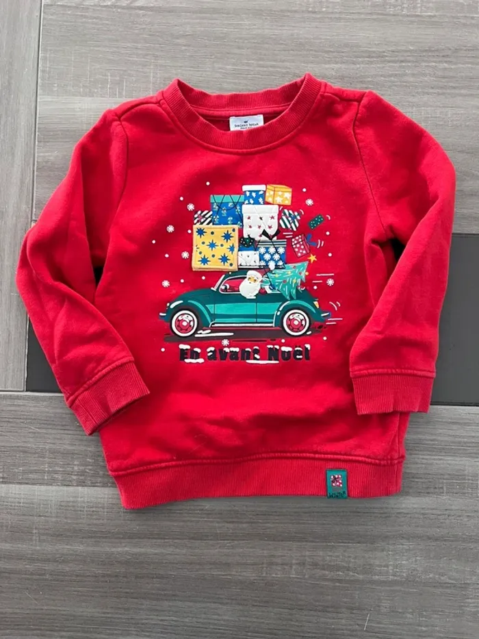 Pull de Noël sergent major 5 ans