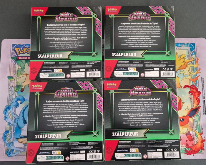 Lot de 4 Coffret Scalpereur - EV6.5 Fable Nébuleuse - photo numéro 2