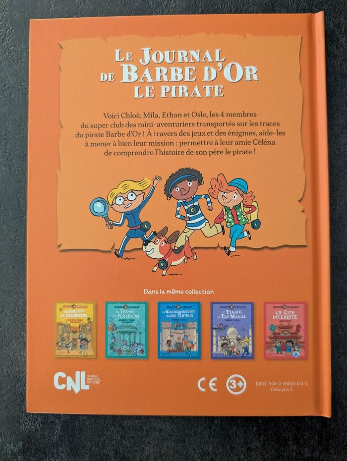 Livre mac do, le journal de Barbe d'Or le pirate - photo numéro 2