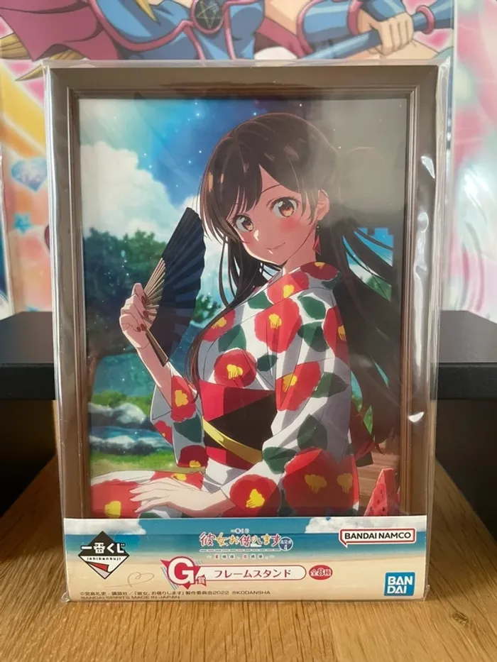 Rent-A-Girlfriend – Cadre Chizuru Mizuhara Yukata Version Ichiban Kuji Manzokudo 4 11x16 cm
